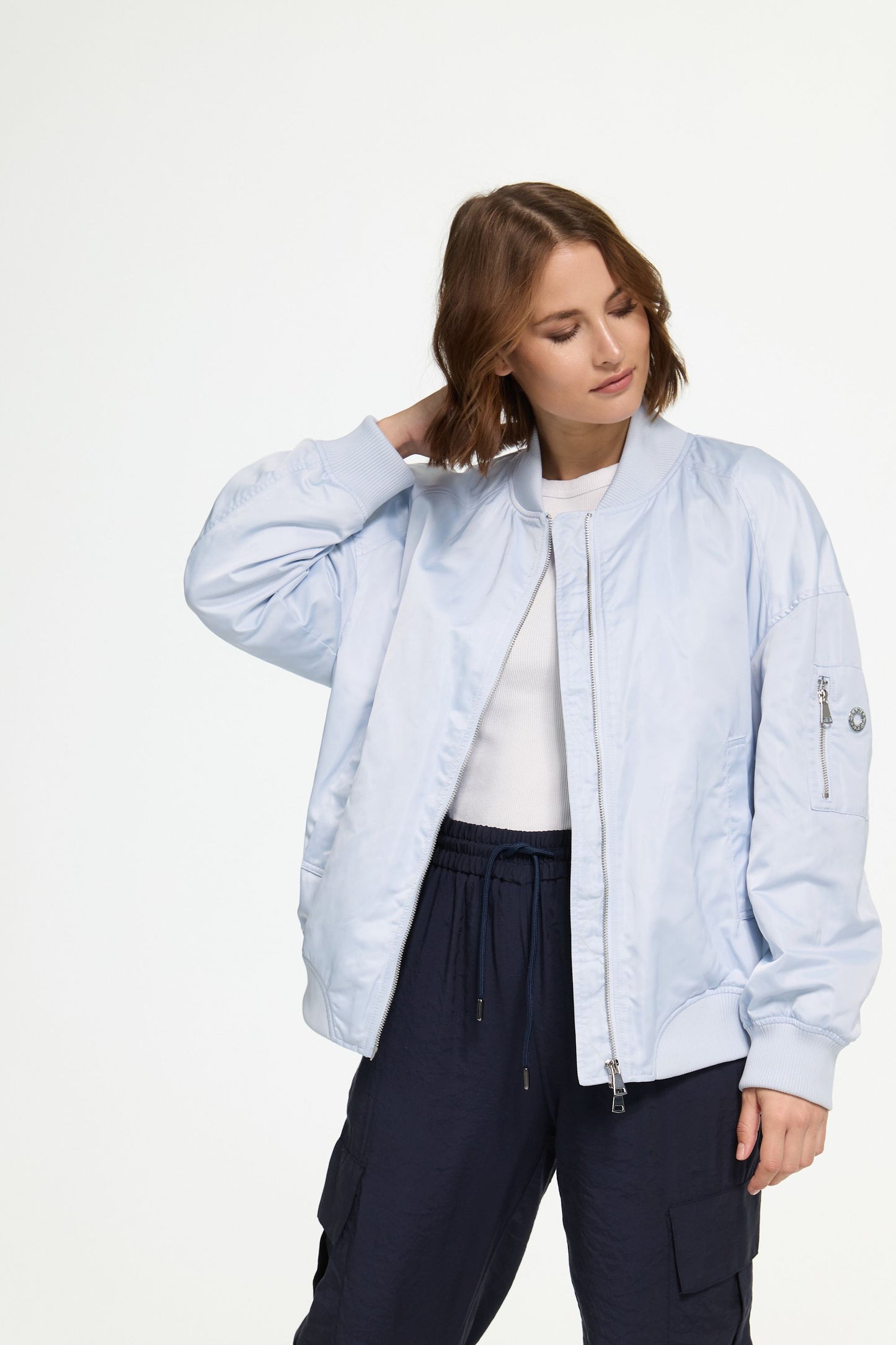 Damen Shiny Blouson
