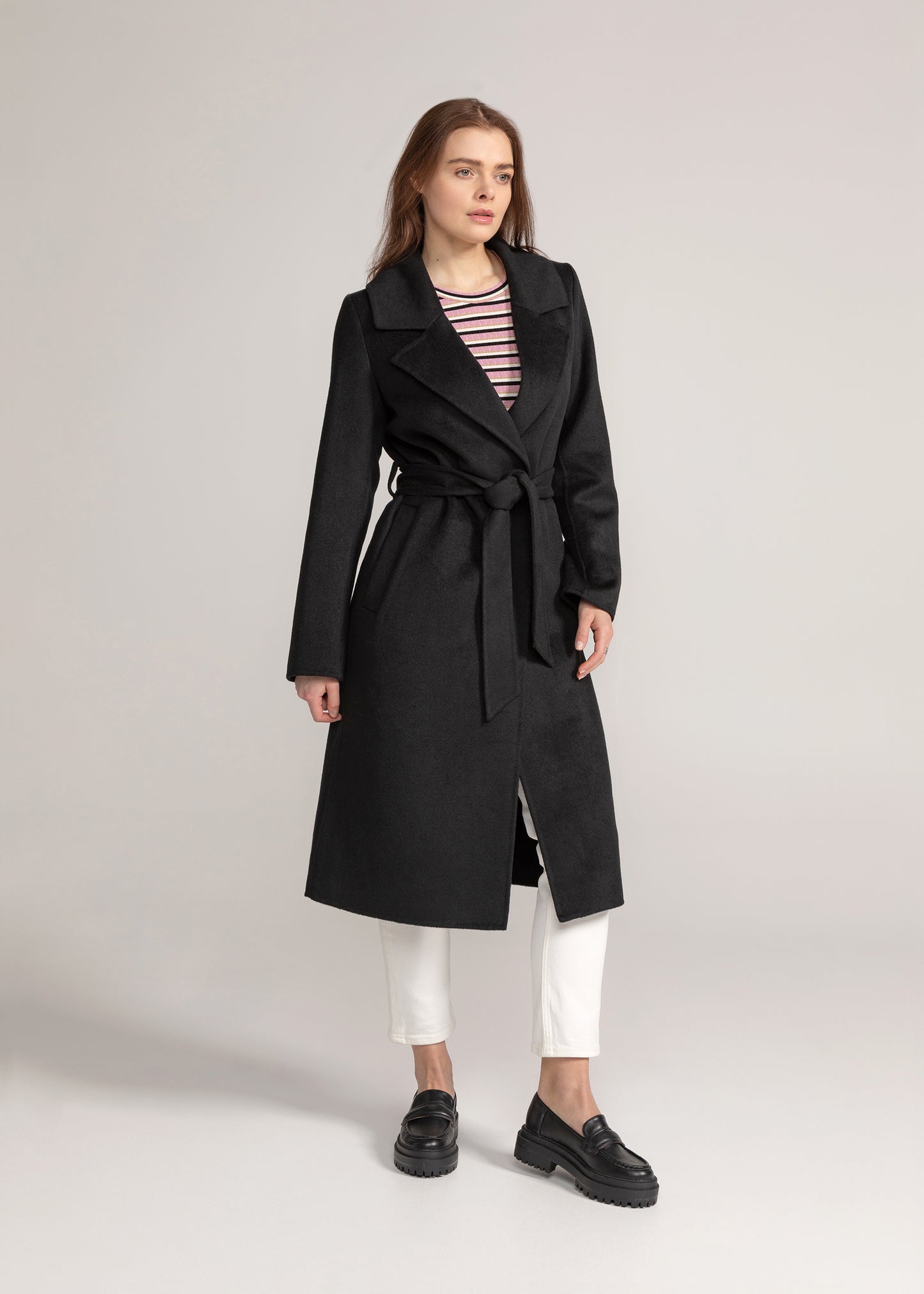 Damen Wollmantel