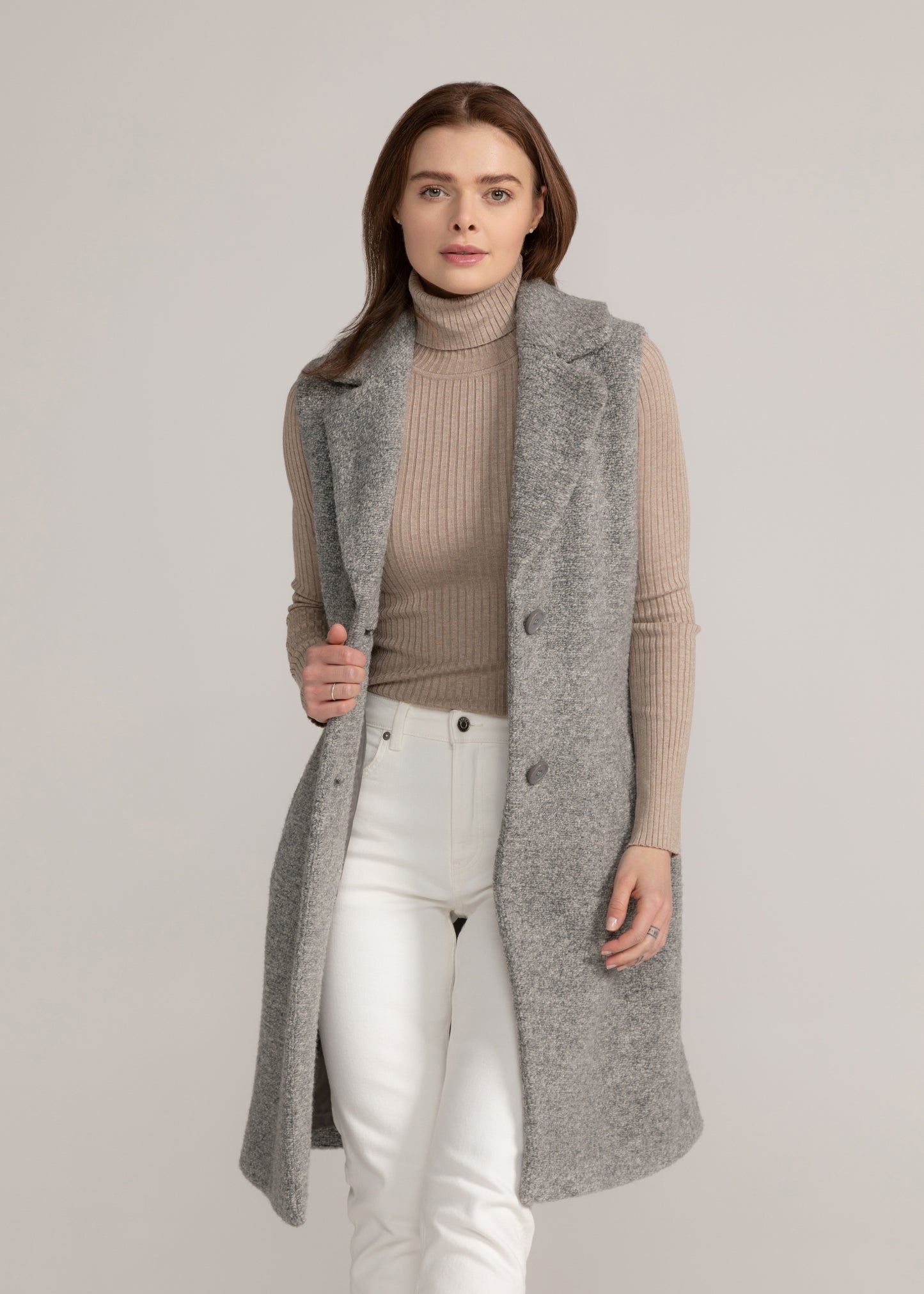 Damen Wollweste