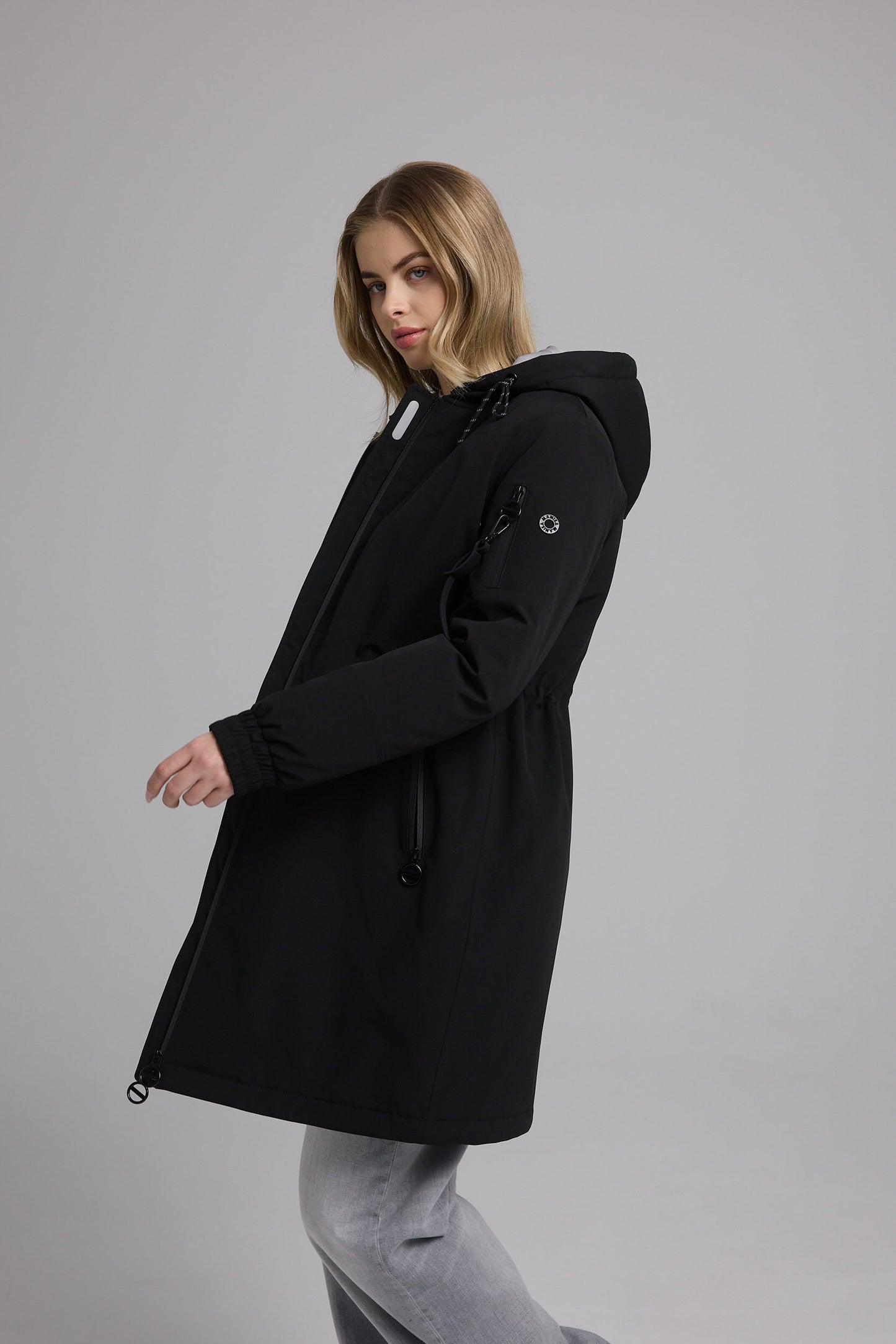 Damen Funktionsjacke schwarz