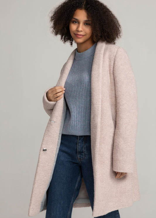 Damen Wollmantel
