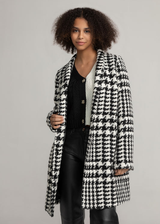 Damen Wollmantel
