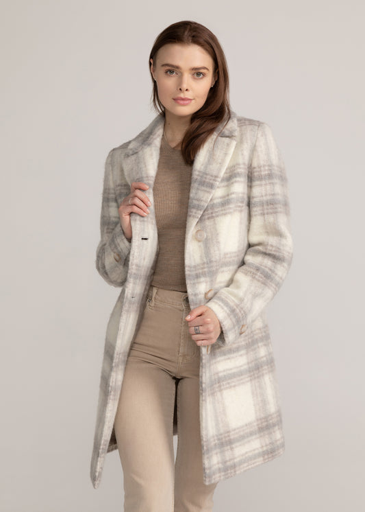 Damen Wollmantel