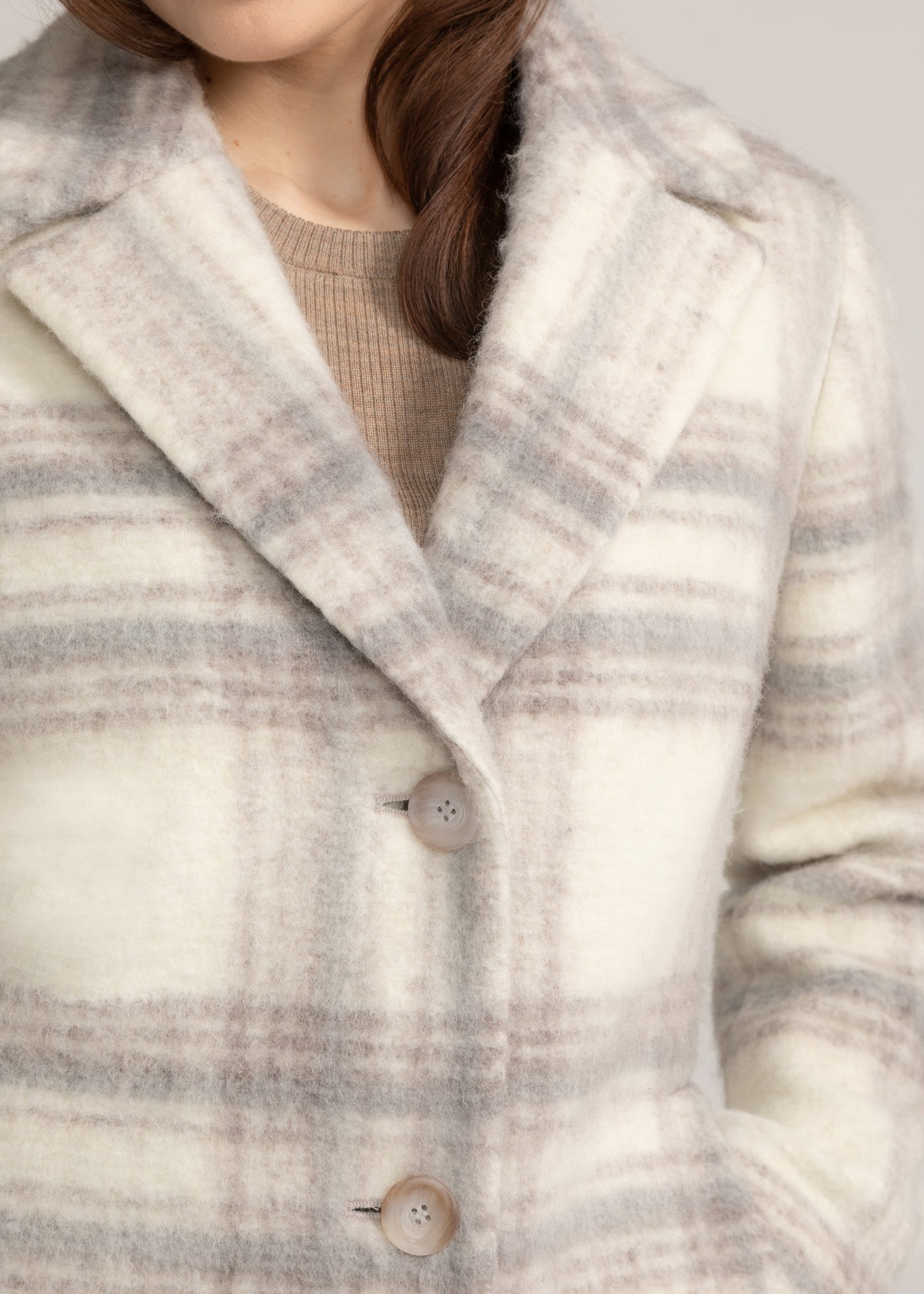 Damen Wollmantel