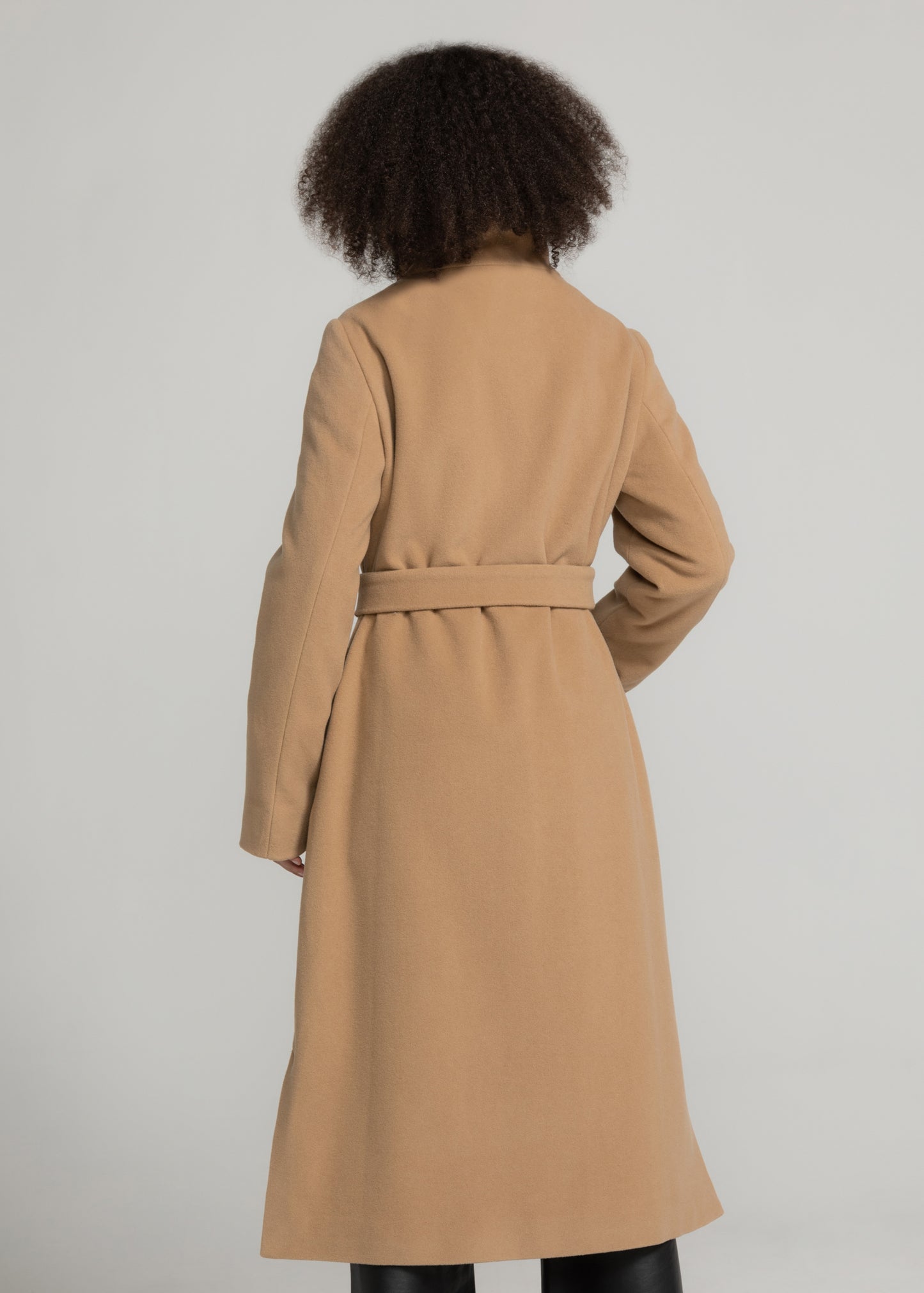 Damen Wollmantel