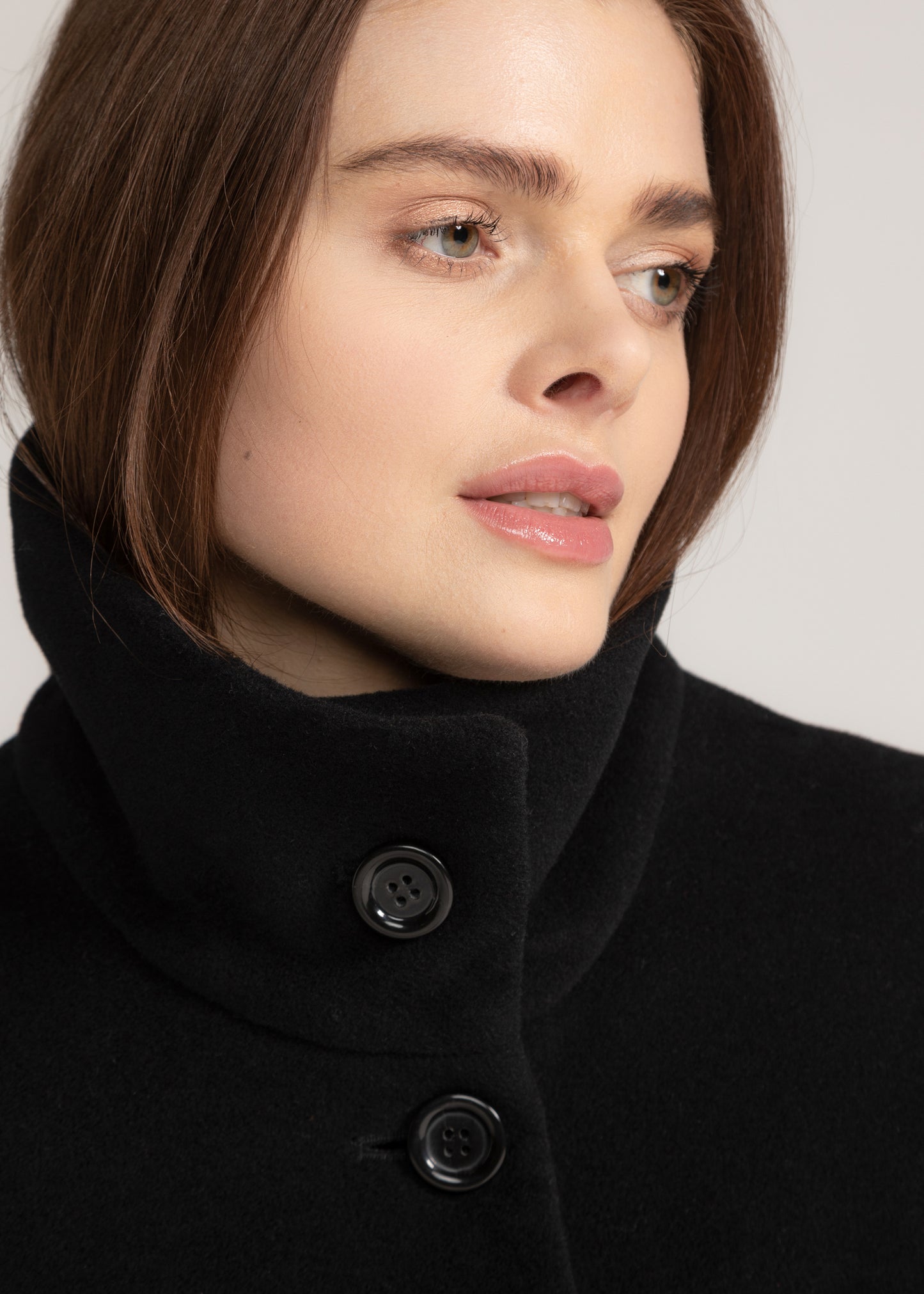 Damen Wollmantel