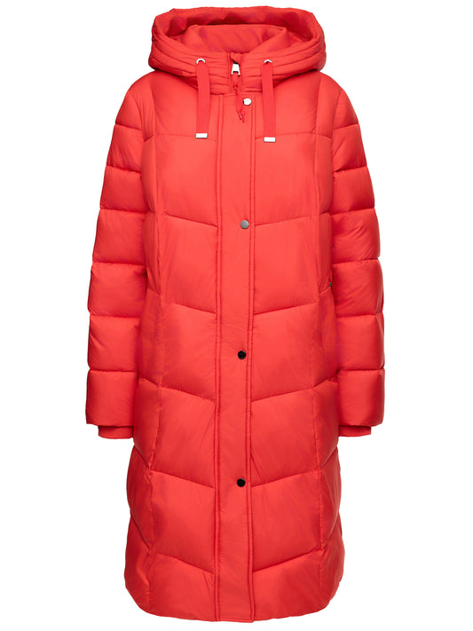 Damen Steppmantel rot