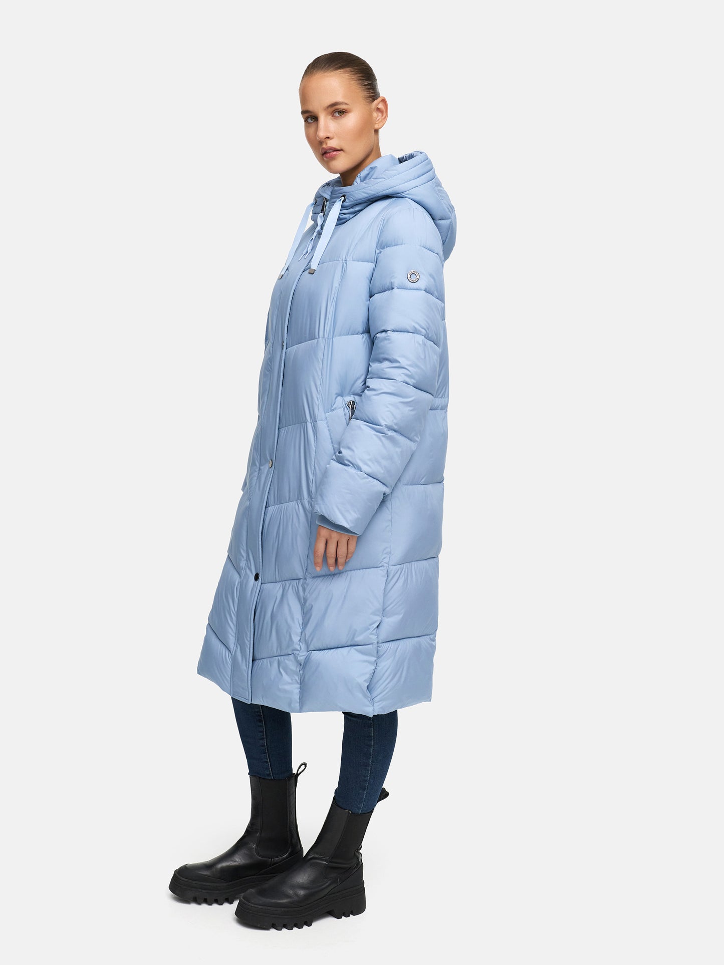 Damen Steppmantel blau