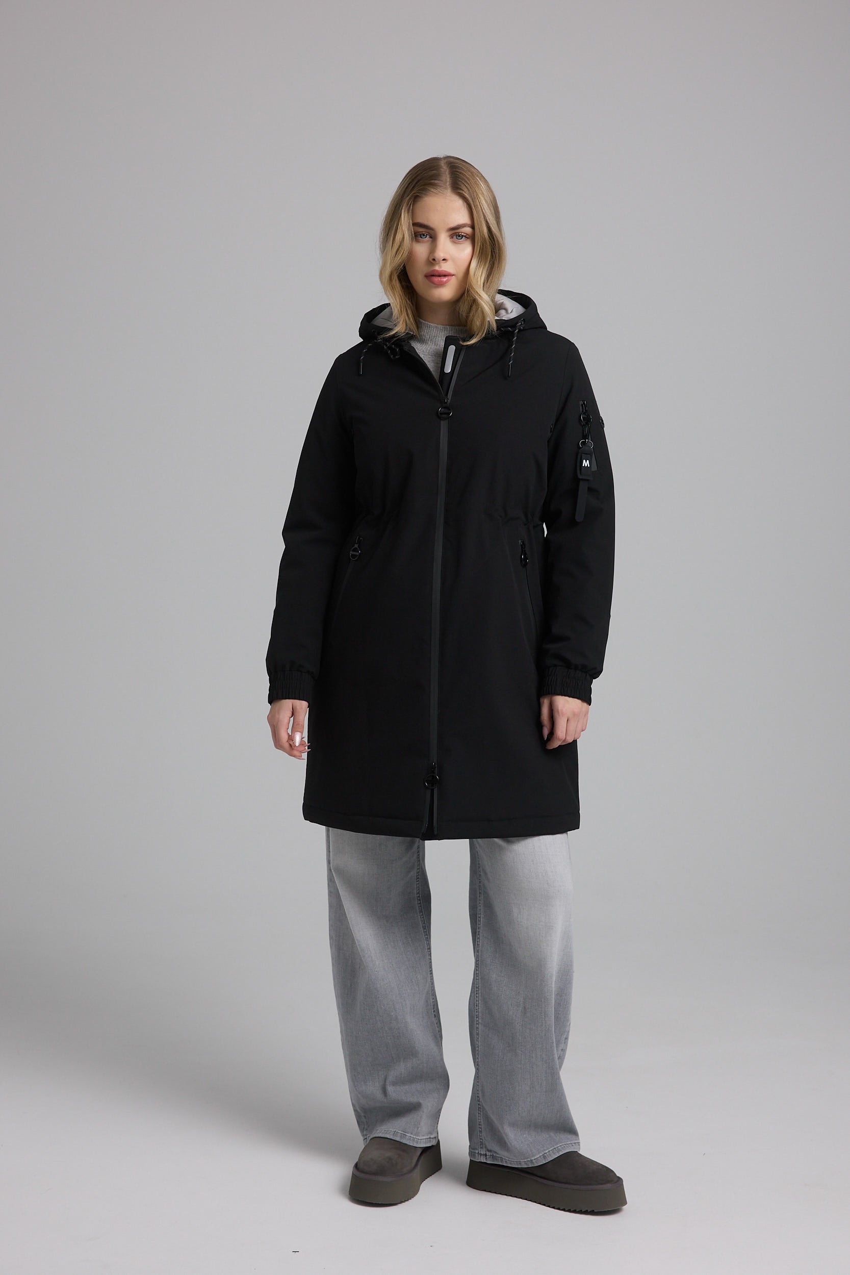 Damen Funktionsjacke schwarz