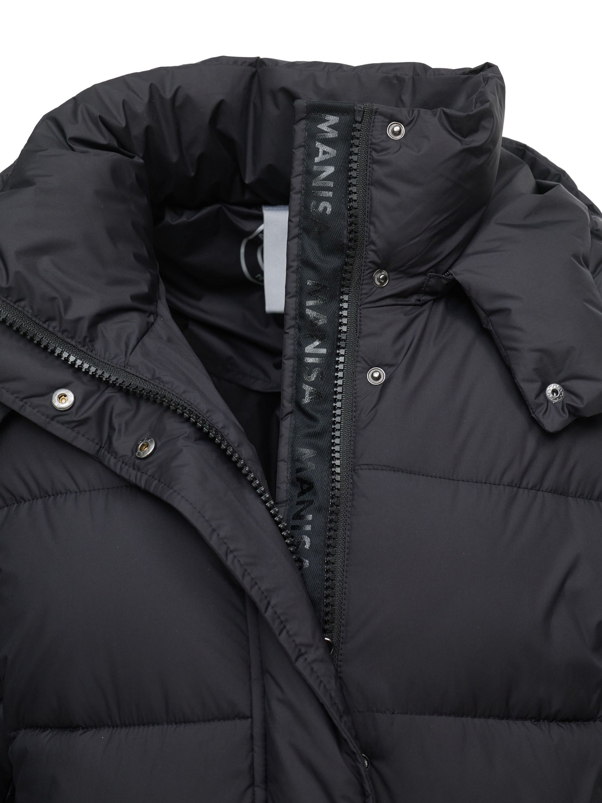 Damen Steppmantel schwarz