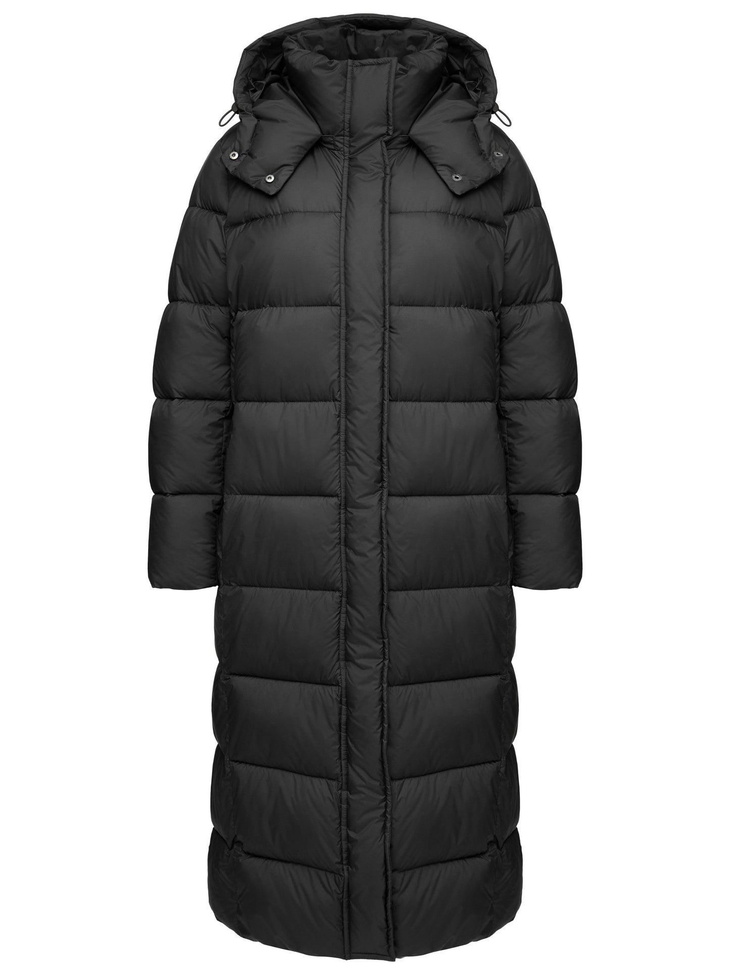 Damen Steppmantel schwarz