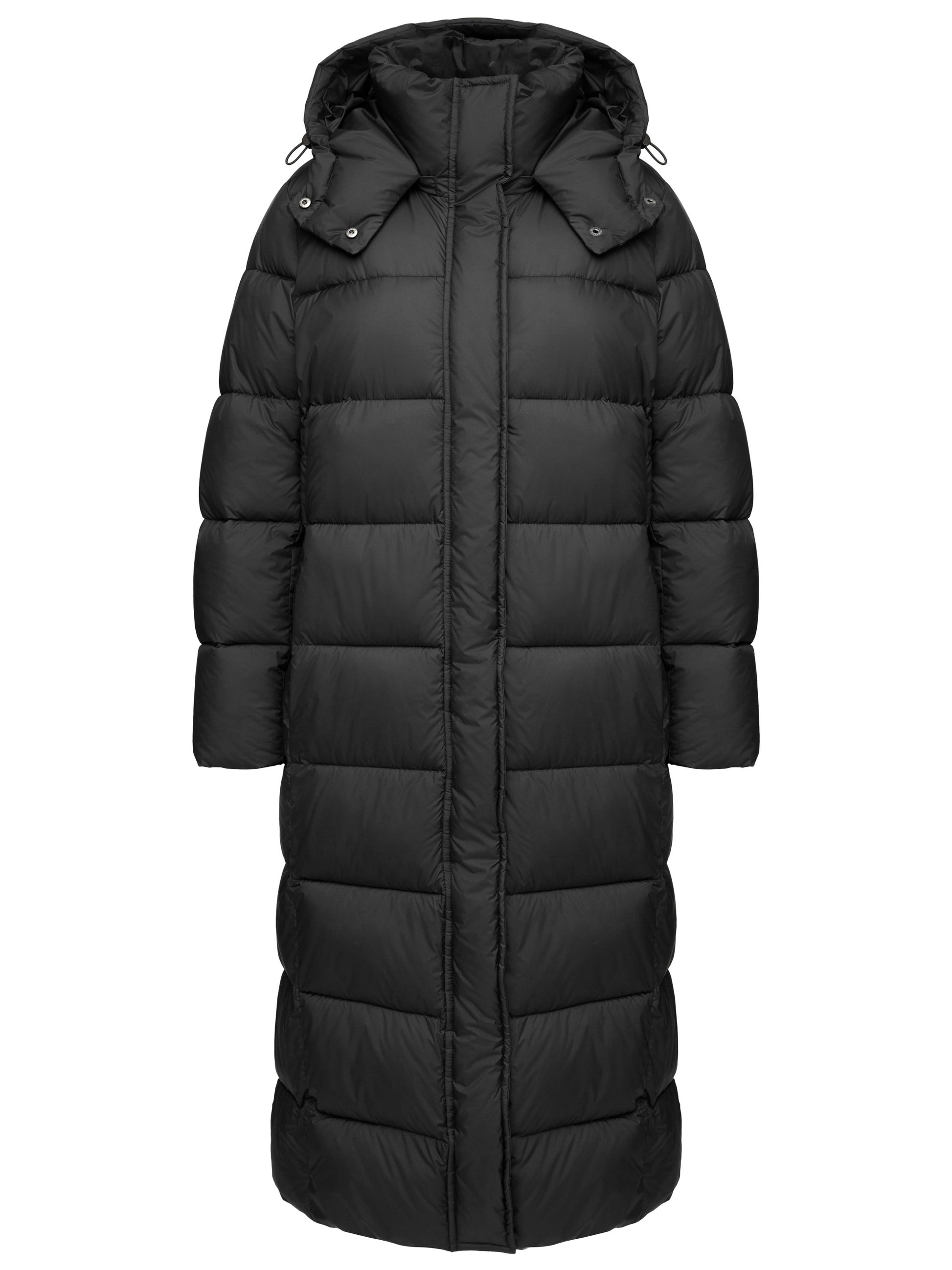 Damen Steppmantel schwarz