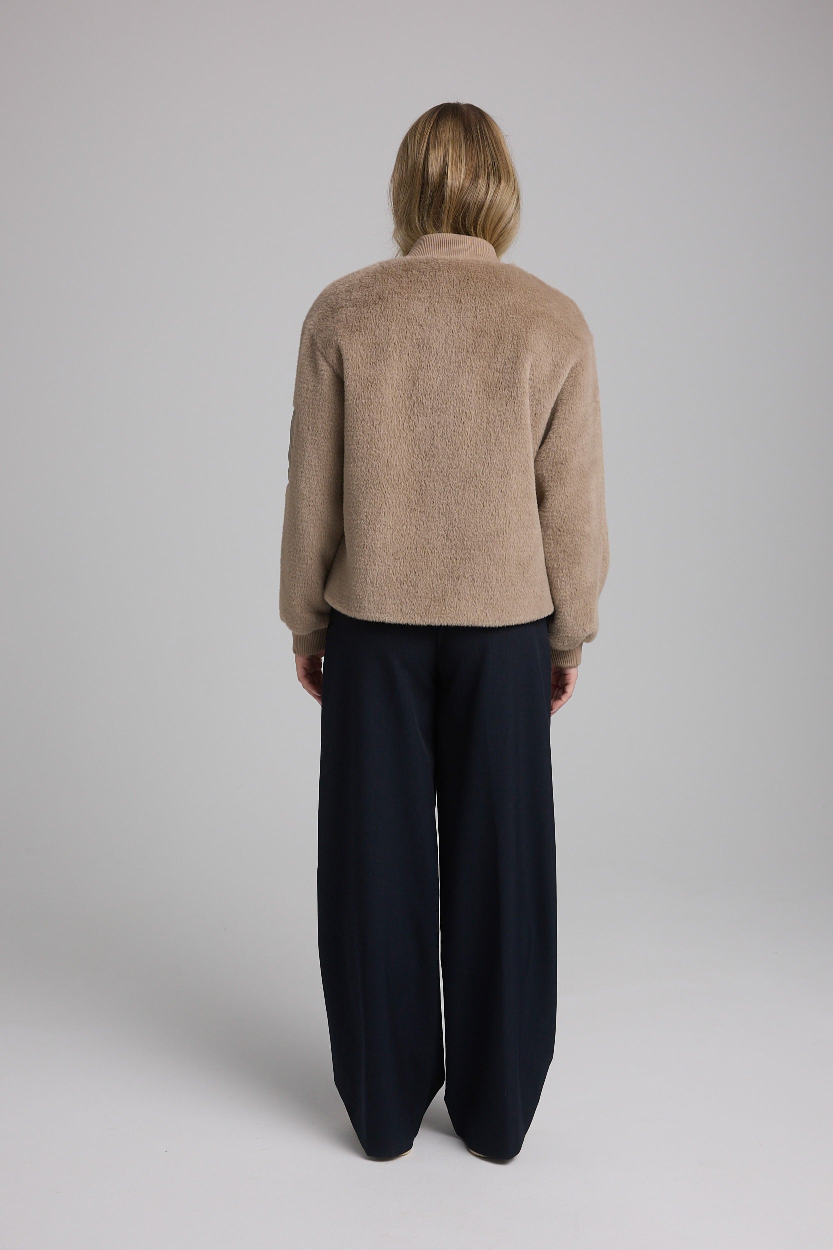 damen Fakefurblouson